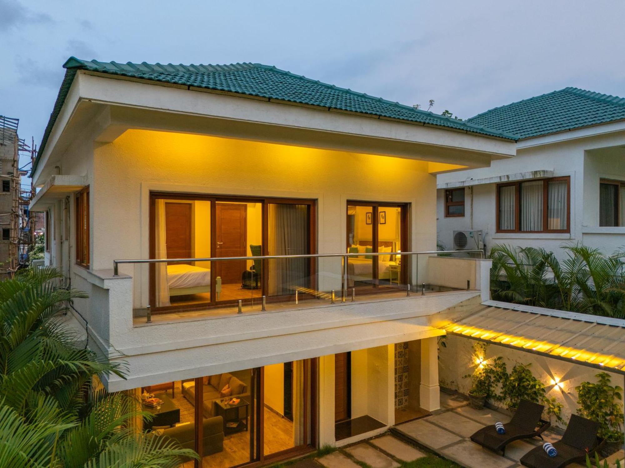 Elivaas 3 Bhk With Pvt Pool - Azalea Villa ชิโวลิม ภายนอก รูปภาพ