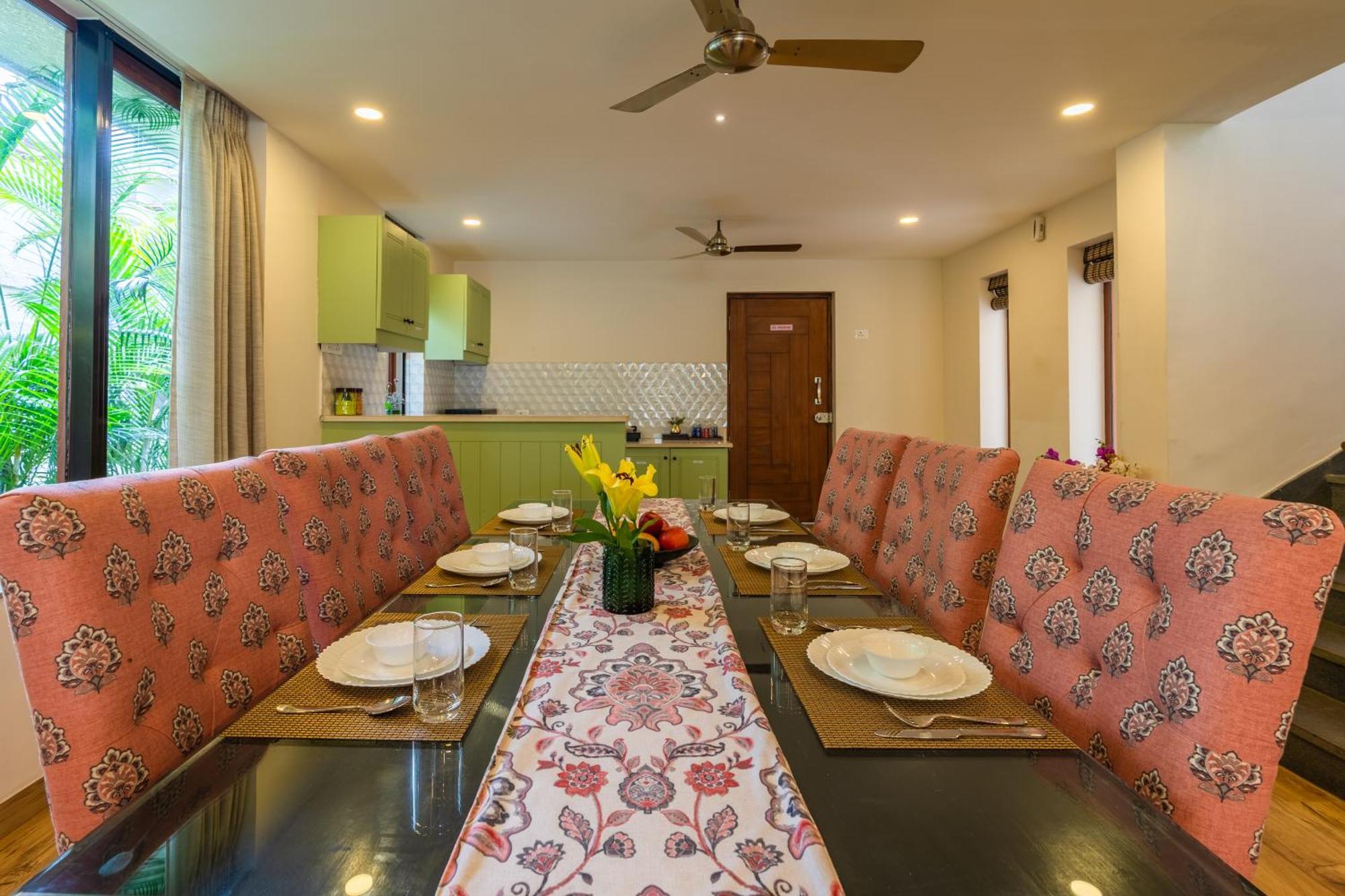 Elivaas 3 Bhk With Pvt Pool - Azalea Villa ชิโวลิม ภายนอก รูปภาพ