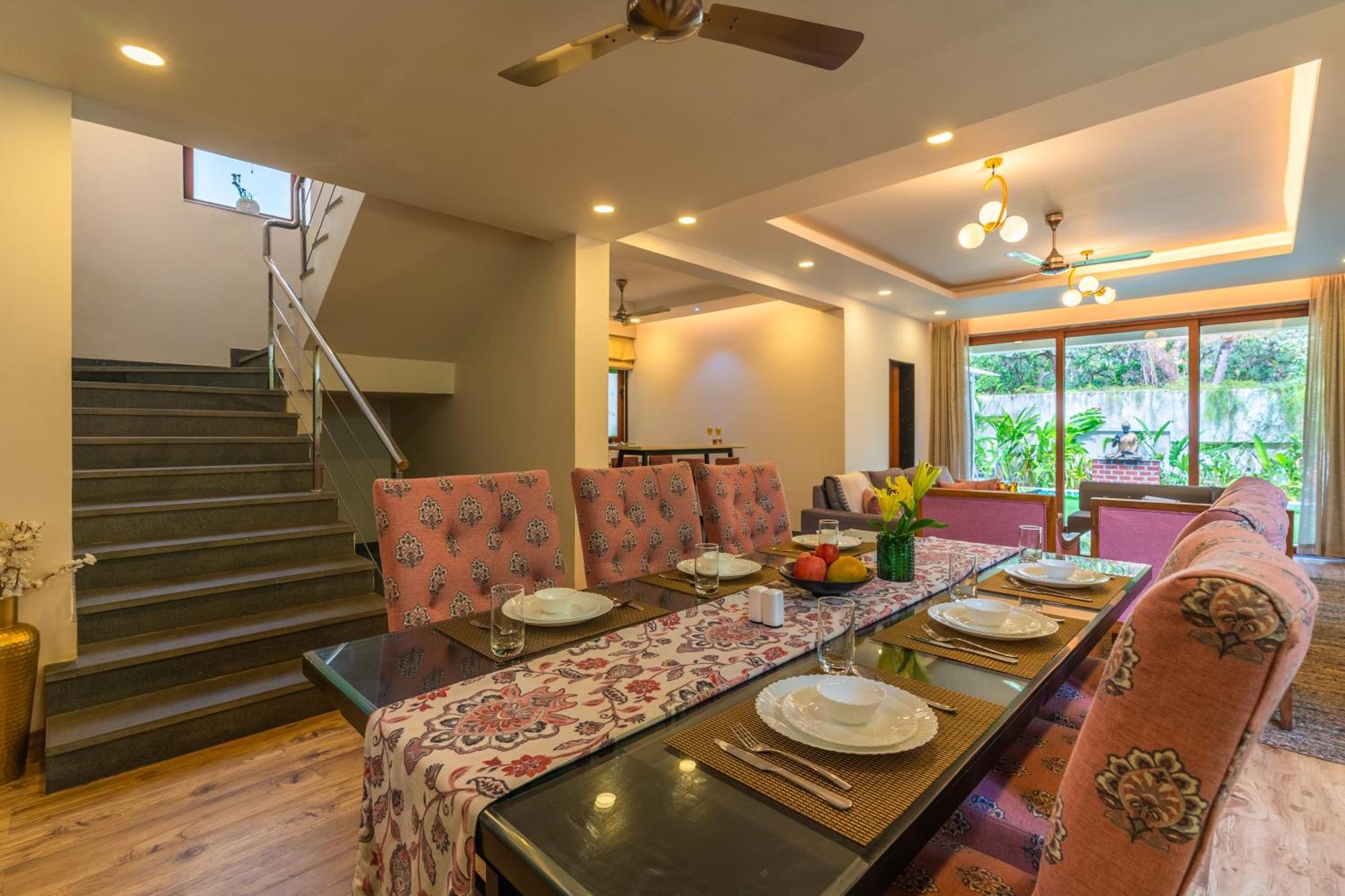 Elivaas 3 Bhk With Pvt Pool - Azalea Villa ชิโวลิม ภายนอก รูปภาพ