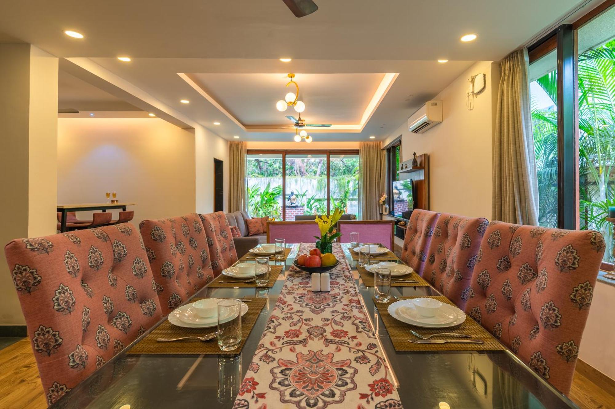Elivaas 3 Bhk With Pvt Pool - Azalea Villa ชิโวลิม ภายนอก รูปภาพ