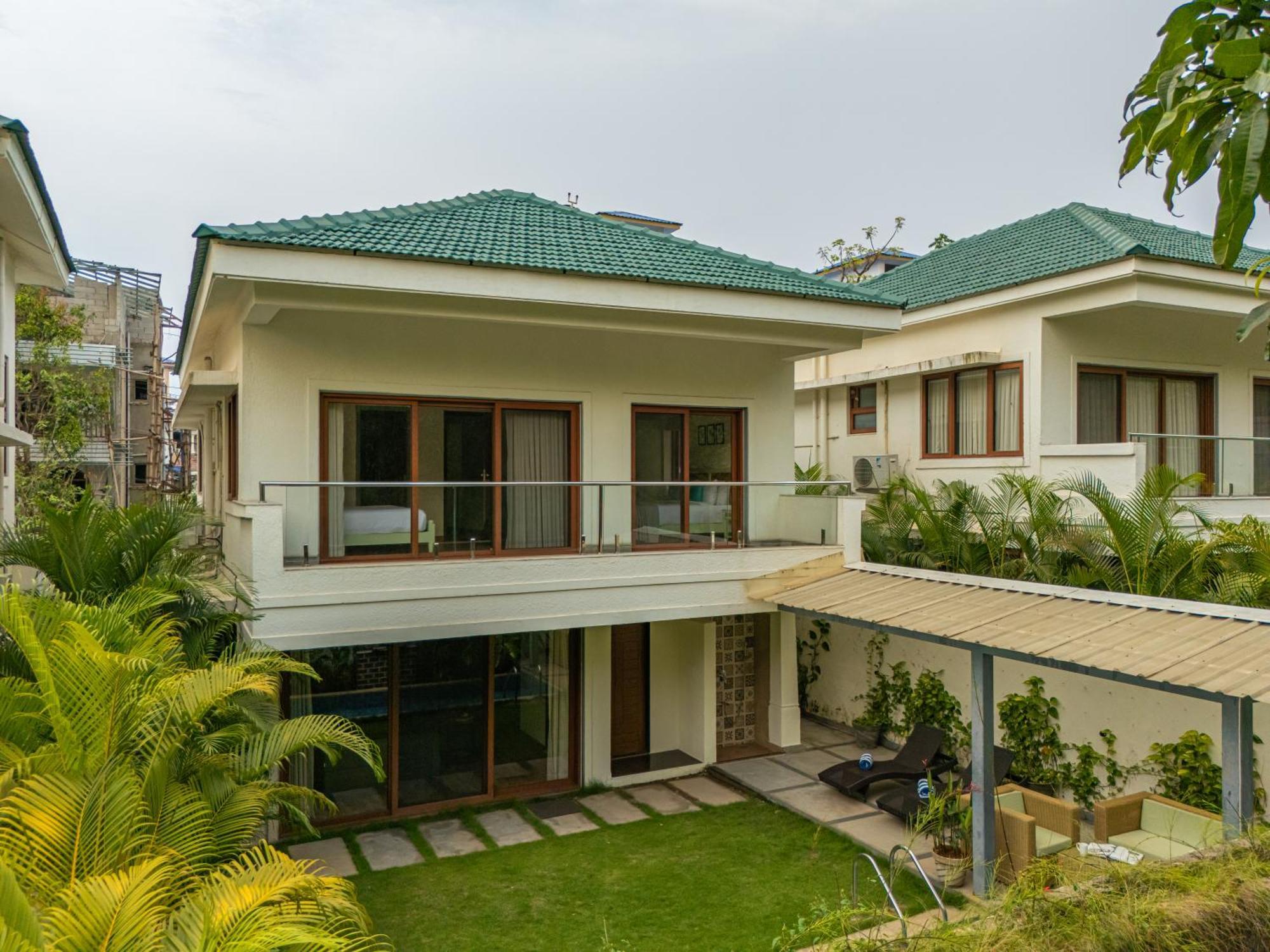 Elivaas 3 Bhk With Pvt Pool - Azalea Villa ชิโวลิม ภายนอก รูปภาพ