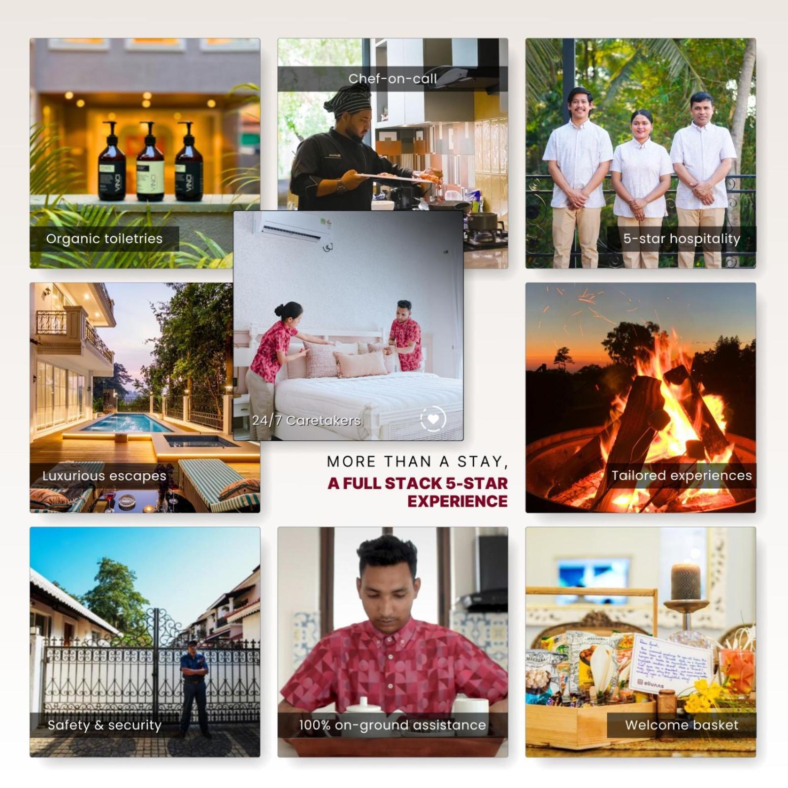 Elivaas 3 Bhk With Pvt Pool - Azalea Villa ชิโวลิม ภายนอก รูปภาพ